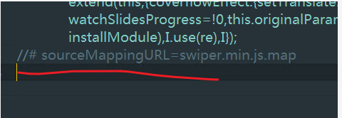 swiper.min.js.map的解决方法